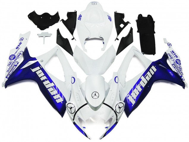 Blau & Weiß Jordan Gloss Stil 06-07 GSXR 600-750 Motorrad Verkleidung Blau & Weiß Jordan Gloss Stil 06-07 GSXR 600-750 Motorrad Verkleidung