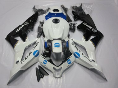 Blau Konica Minolta & Schwarz 07-08 CBR600RR Motorrad Verkleidung