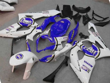 Blau Lucky Strike 05-06 GSXR 1000 Motorrad Verkleidung