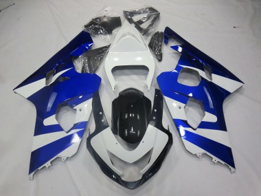 Blau Weiß OEM Stil 04-05 GSXR 600-750 Motorrad Verkleidung