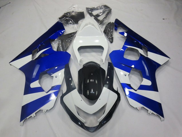 Blau Weiß OEM Stil 04-05 GSXR 600-750 Motorrad Verkleidung