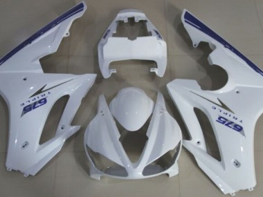 Blau Weiß OEM Stil 09-12 Daytona 675 Motorrad Verkleidung