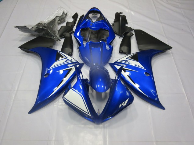 Blau & Schwarz 12-14 R1 Motorrad Verkleidung
