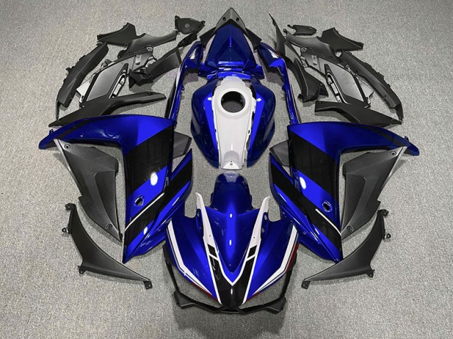 Blau Schwarz & Weiß 15-18 R3 Motorrad Verkleidung