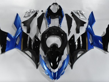 Blau & Schwarz 18-23 Ninja 400 Motorrad Verkleidung