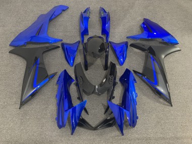 Blau Schwarz & Grau 11-24 GSXR 600-750 Motorrad Verkleidung