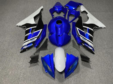 Blau Schwarz & Weiß OEM Stil 08-16 R6 Motorrad Verkleidung