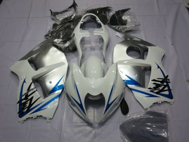 Blauweiß & Silber 97-07 GSXR 1300 Motorrad Verkleidung