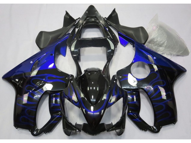 Blaue Flamme 01-03 CBR600 F4i Motorrad Verkleidung Blaue Flamme 01-03 CBR600 F4i Motorrad Verkleidung