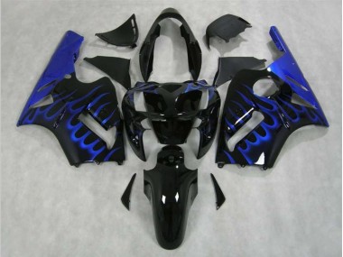 Blaue Flamme 02-05 ZX12R Motorrad Verkleidung