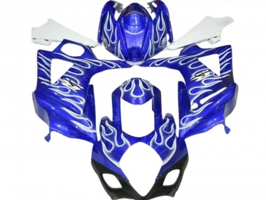 Blaue Flamme 07-08 GSXR 1000 Motorrad Verkleidung