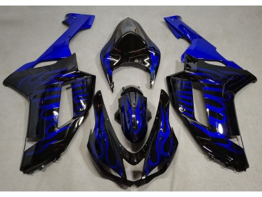 Blaue Flamme 07-08 ZX6R Motorrad Verkleidung