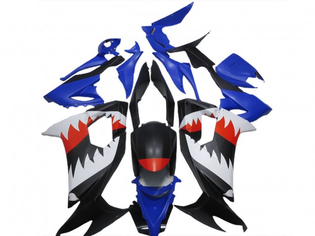 Blauer Hai 08-10 ZX10R Motorrad Verkleidung