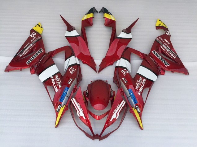 Candy Apple 13-18 ZX6R Motorrad Verkleidung Candy Apple 13-18 ZX6R Motorrad Verkleidung