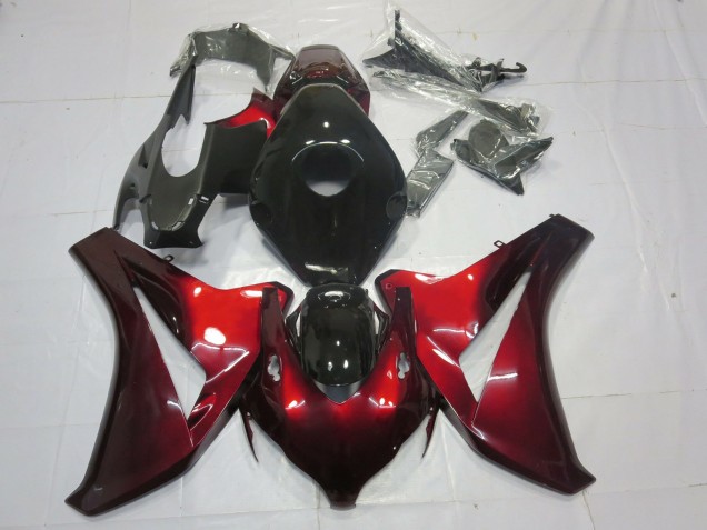 Candy Red & Schwarz 08-11 CBR1000RR Motorrad Verkleidung Candy Red & Schwarz 08-11 CBR1000RR Motorrad Verkleidung