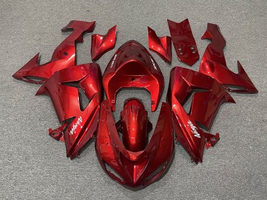 Candy Rot 06-07 ZX10R Motorrad Verkleidung