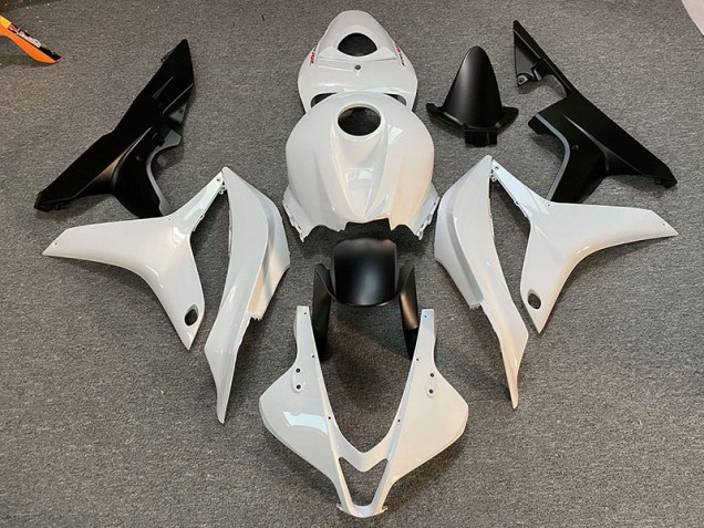 Clean Weiß & Schwarz 07-08 CBR600RR Motorrad Verkleidung