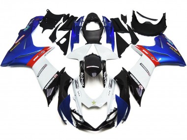Custom Logos Mit Blau & Rot 11-24 GSXR 600-750 Motorrad Verkleidung