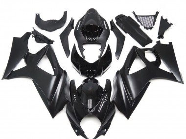 Custom Matt Schwarz Slick 07-08 GSXR 1000 Motorrad Verkleidung