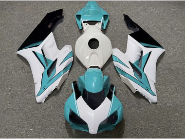 Cyan Weiß & Schwarz Glänzend 04-05 CBR1000RR Motorrad Verkleidung
