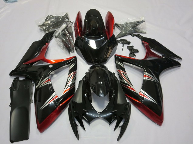 Dreifarbig 06-07 GSXR 600-750 Motorrad Verkleidung