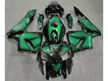 Dunkelhellgrün 05-06 CBR600RR Motorrad Verkleidung