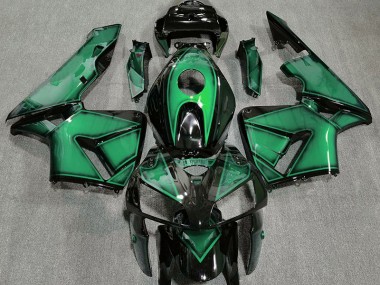 Dunkelhellgrün 05-06 CBR600RR Motorrad Verkleidung