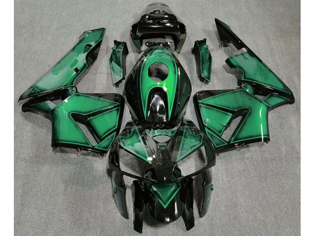 Dunkelhellgrün 05-06 CBR600RR Motorrad Verkleidung