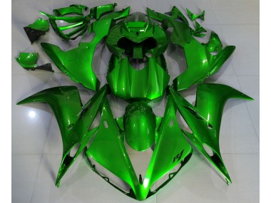 Dunkelgrün 04-06 R1 Motorrad Verkleidung