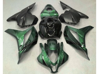 Dunkelgrün Mit Schwarz 09-12 CBR600RR Motorrad Verkleidung