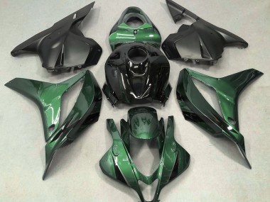 Dunkelgrün Mit Schwarz 09-12 CBR600RR Motorrad Verkleidung