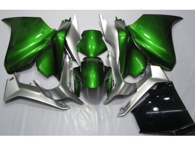 Dunkelgrün & Silber 10-13 VFR1200 Motorrad Verkleidung