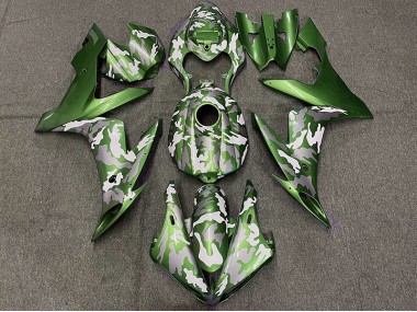 Dunkelgrün Tarnung 04-06 R1 Motorrad Verkleidung