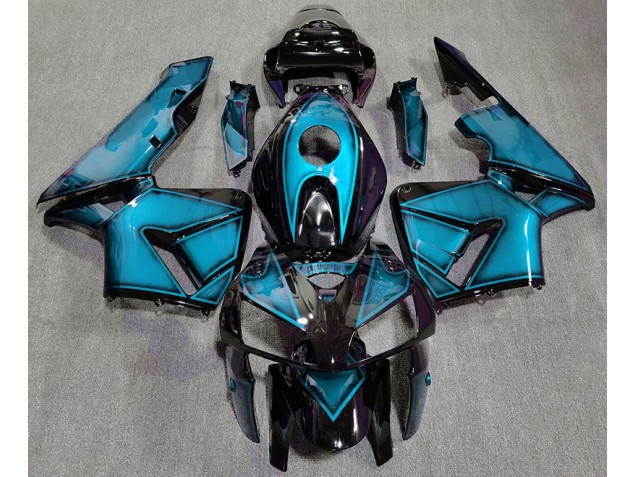 Dunkelhellblau 05-06 CBR600RR Motorrad Verkleidung Dunkelhellblau 05-06 CBR600RR Motorrad Verkleidung
