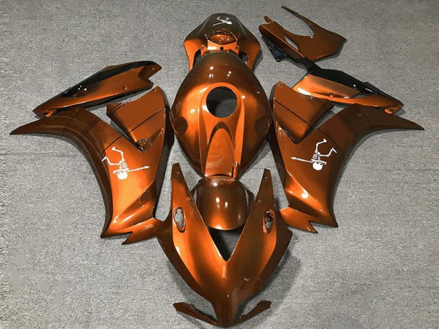 Dunkelorange Glänzend 12-16 CBR1000RR Motorrad Verkleidung Dunkelorange Glänzend 12-16 CBR1000RR Motorrad Verkleidung