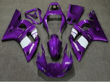 Dunkelviolett & Weiß 98-02 R6 Motorrad Verkleidung
