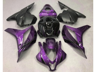 Dunkelviolett Mit Schwarz 09-12 CBR600RR Motorrad Verkleidung