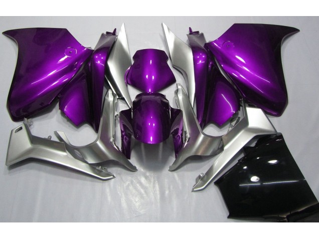 Dunkelviolett & Silber 10-13 VFR1200 Motorrad Verkleidung Dunkelviolett & Silber 10-13 VFR1200 Motorrad Verkleidung