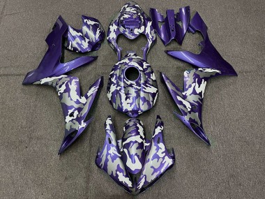 Dunkelviolett Tarnung 04-06 R1 Motorrad Verkleidung