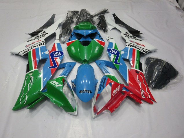 Dunlop Design 08-16 R6 Motorrad Verkleidung Dunlop Design 08-16 R6 Motorrad Verkleidung