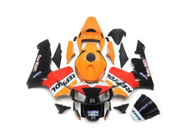 Ein Herz Repsol 03-04 CBR600RR Motorrad Verkleidung