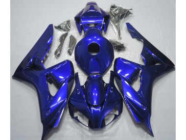 Einfarbig Blau 06-07 CBR1000RR Motorrad Verkleidung