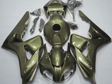 Einfarbig Oliv 06-07 CBR1000RR Motorrad Verkleidung