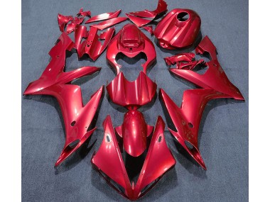 Einfarbig Rot 04-06 R1 Motorrad Verkleidung