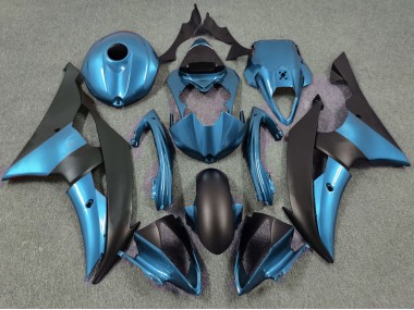 Elektrisches Blau & Matt Schwarz 08-16 R6 Motorrad Verkleidung