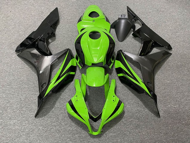 Elektrisches Grün OEM Stil & Grau 07-08 CBR600RR Motorrad Verkleidung