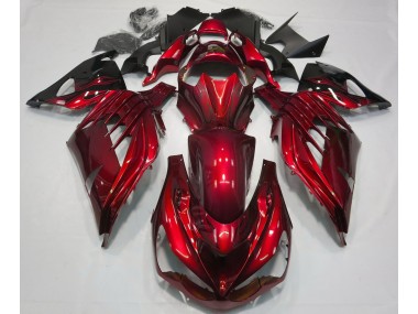 Feuerrot Glänzend 12-21 ZX14R Motorrad Verkleidung
