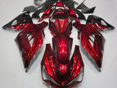 Feuerrot Glänzend 12-21 ZX14R Motorrad Verkleidung