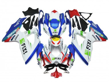 Fixi Benutzerdefiniert 08-10 GSXR 600-750 Motorrad Verkleidung