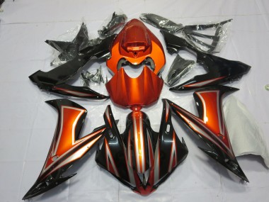 Gebranntes Orange 04-06 R1 Motorrad Verkleidung